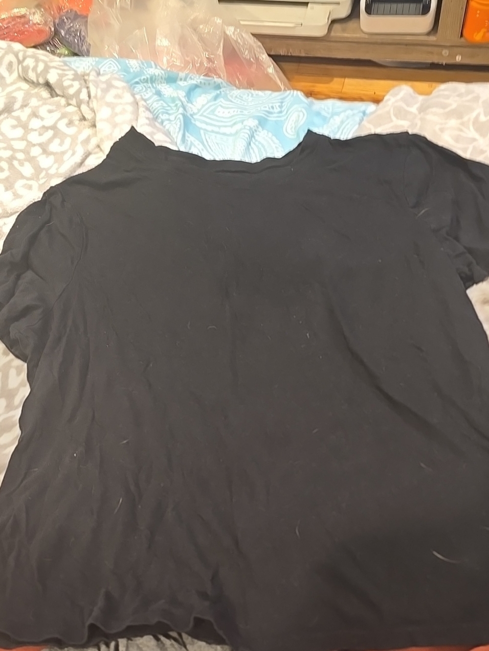 ❤️10/$10 Like New Crew Neck Black Tshirt Womens